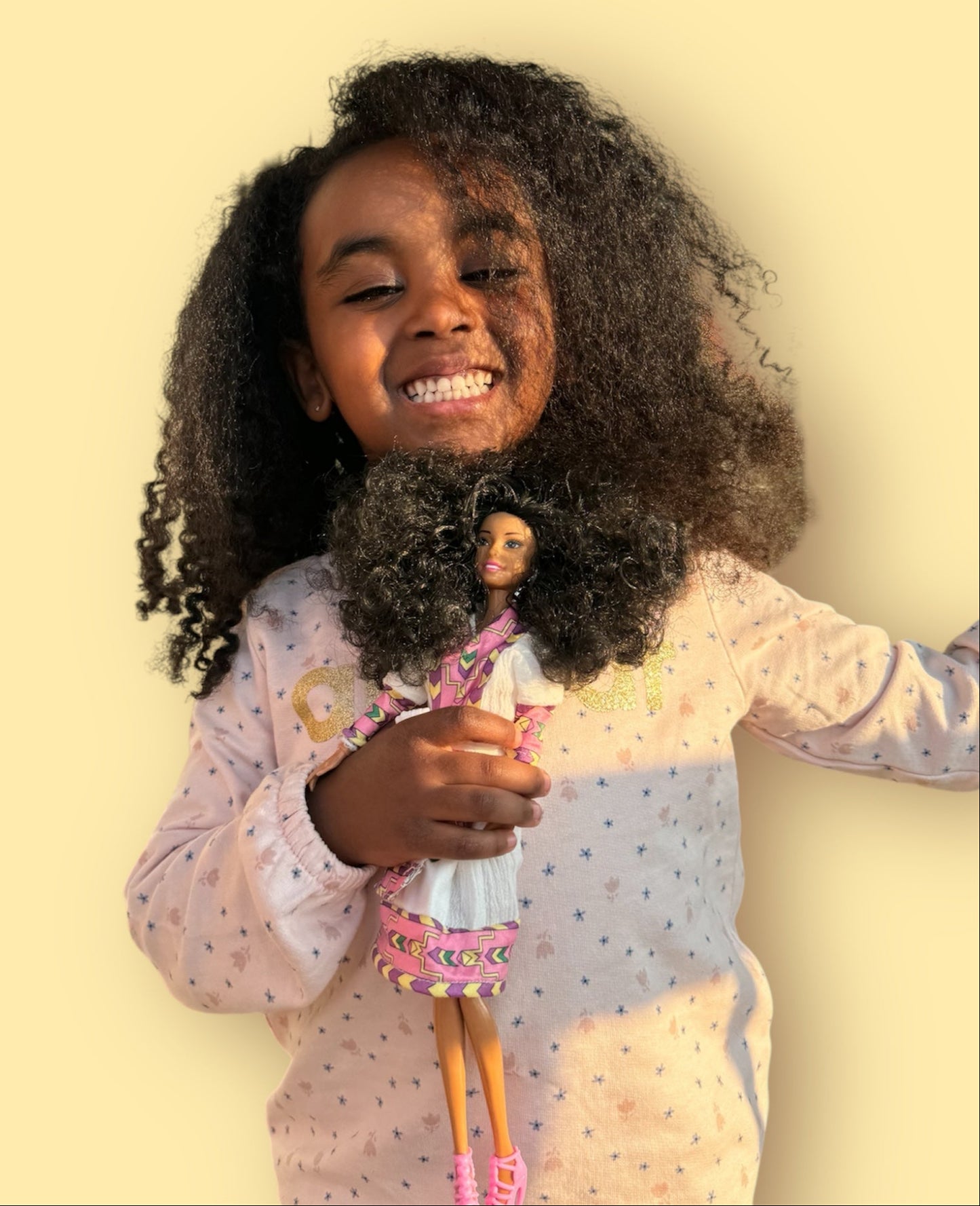 Maya (ማያ) in Pink Dress