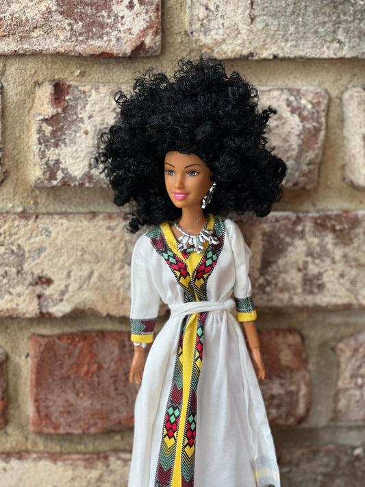 Maya (ማያ) in Long Dress