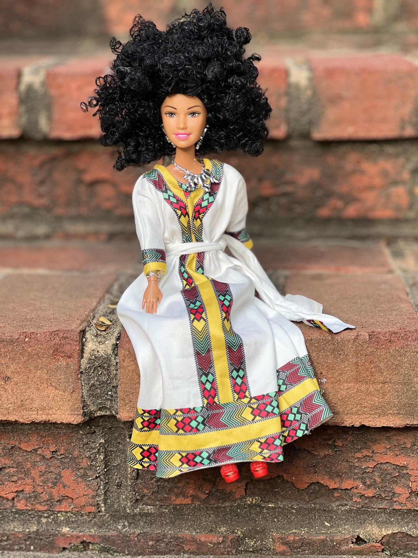 Maya (ማያ) in Long Dress