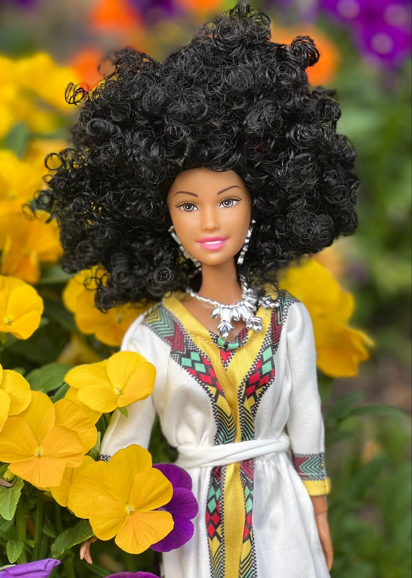 Maya (ማያ) in Long Dress